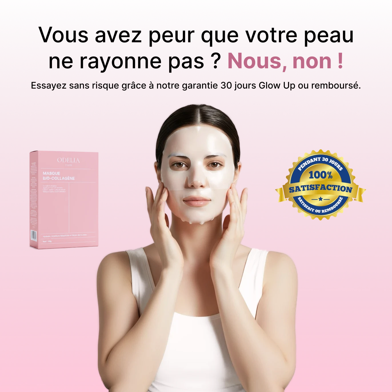 Masque Collagène Glow Up 2.0