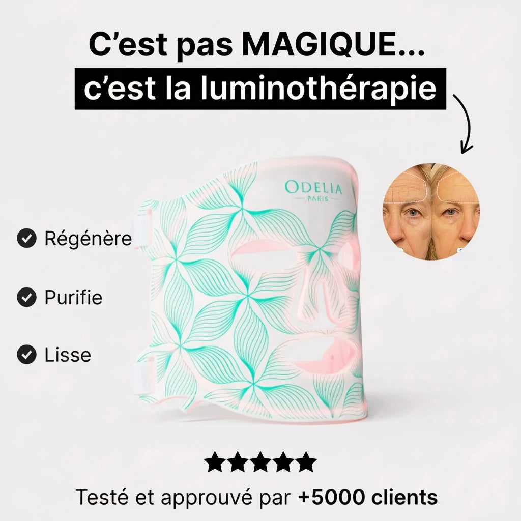 DermaLux | Masque Luminothérapie LED Pro